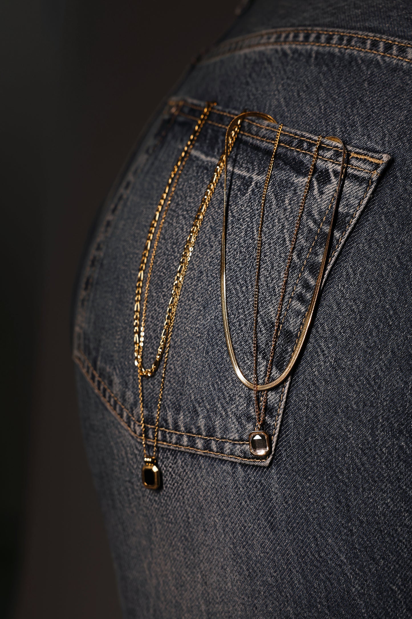 Rectangular Necklace