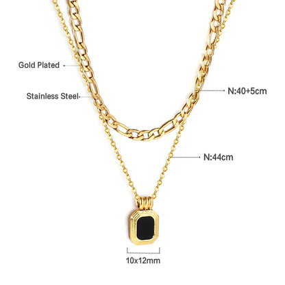 Rectangular Necklace